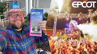 EPCOT 2024 | New Year's Eve | The BEST NYE Party In Walt Disney World | Disney World New Years Eve