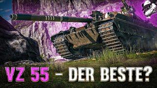 VZ55 - Der beste Tier X Heavy? [World of Tanks - Gameplay - Deutsch]