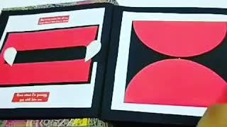 Handmade scrabbook ||nancy jain||