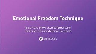 Emotional Freedom Technique