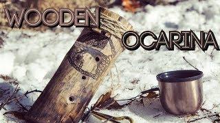 Двойная окарина своими руками/ how to make a wooden ocarina diy