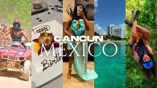 CANCUN TRAVEL VLOG : 21st BIRTHDAY TRIP | all inclusive resort + coco bongo + boat party + adventure