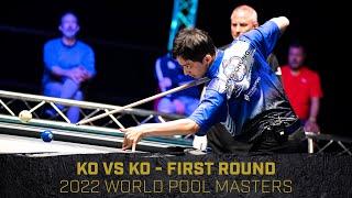 BATTLE OF THE BROTHERS | Ko Ping Chung vs Ko Pin Yi | Round One | 2022 World Pool Masters