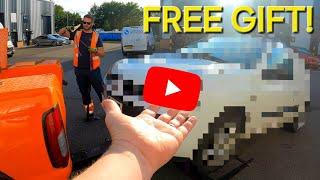 THIS YOUTUBER GAVE US HIS CAR! Best Day Ever!