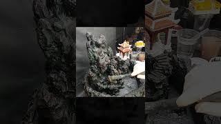 How to Make penjing from cement / part02 #buddha #aquarium #penjing #diy #howto #mountains #art