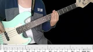 Line To Heaven by Introvoys - Bass Cover with Tabs