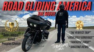 ROAD GLIDING AMERICA THE MOVIE. [ An epic motorcycle trip across the USA on a Harley-Davidson. ]