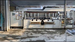 Edge polisher with bench Comandulli Speedy System FOR SALE cod. ZW380