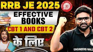 RRB JE Books For CBT-1 & CBT-2 | RRB JE 2025 Preparation 