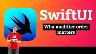 Why modifier order matters – Views and Modifiers SwiftUI Tutorial 3/10