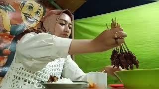 RECOM SATE DAN GULAI KAMBING MADURA ENAK DI JEMBER KOTA || KULINER MALAM DEPAN SMA 1 JEMBER