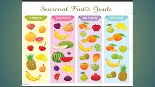 seasonal fruits