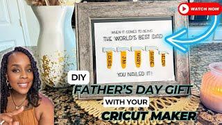 Creative Crafting: Personalized Father's Day Gift Idea | Quick & Easy Father's Day Gift Idea!