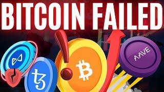 BITCOIN FAILED AT IT!! Massive Aave Rally | Axie Infinity DOOMED? TEZOS Scaling & More Crypto News