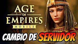 How to change SERVER in Age of Empires Mobile