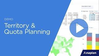 Territory & Quota Planning