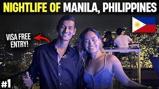 Indian Travelling to Philippines without Visa | Nightlife of Manila, Philippines 