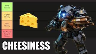 The 2024 Titanfall 2 Titan Cheesiness Tier List
