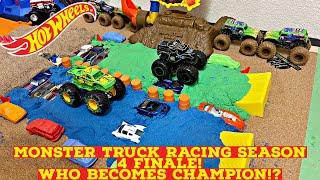 MONSTER TRUCK SEASON 4 FINALE! DIECAST MONSTER TRUCK RACING EVENT! WHO WILL BE CHAMPION?