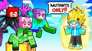 LOCKED ON ONE MUTANT MOB FANGIRL ONLY Lucky Block AS ANIME FIGHTER in Minecraft!