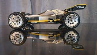 Kyosho Optima Mid Re release with EXO LWB chassis