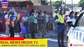 Jamaica News Today October 03, 2024 /Real News Media TV