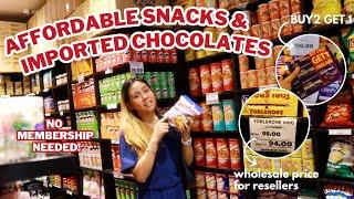 BILIHAN NG IMPORTED SNACKS & CHOCOLATES (No membership!) | Price Update