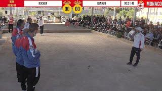 Demi-finale ROCHER vs RENAUD International à pétanque de Monaco - Octobre 2020