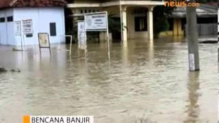 Terendam Banjir, Pantura Indramayu Lumpuh
