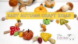 Easy DIY Fall And Autumn Decorations - Craft Fair Ideas