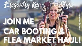 Come to a Car Boot Sale with Me! Antiquing Car Boot Haul - Aylsham The Late One