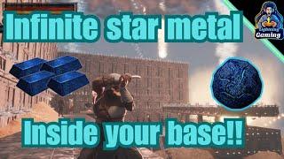 Farm unlimited star metal from your base in Conan Exiles Age of War chapter 4 2024