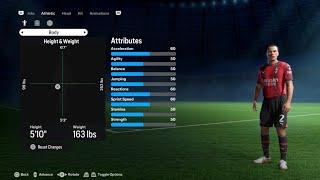 Cafu FIFA 24 pro clubs look alike tutorial | EA SPORT FC 24 | Ac Milan | Brazil LEGEND | Career mode