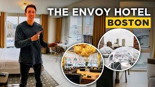 Top Boston Hotel | ENVOY | STUNNING Views & Modern Luxury!【4K Tour & Review】