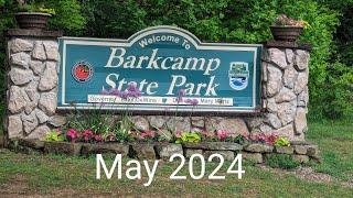 2024 Shakedown trip at Barkcamp State Park Campground