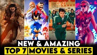 TOP 7  New Movies & Series on Netflix & Prime videos, jio cinema