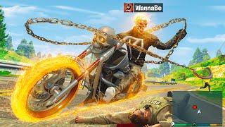 WANNABE wird zum GHOST RIDER in GTA 5 RP