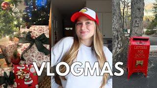 VLOGMAS 2024: Wrap Presents With Me + Our Christmas Card + Trader Joe's Haul