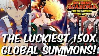 THE LUCKIEST GLOBAL SUMMONS!!! - 150x Launch Banner Summons - My Hero Academia: The Strongest Hero