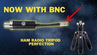 BNC Post for the Gabil Radio Ham Radio Tripod for Back Yard Portable, POTA, SOTA