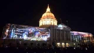 SF City Hall Centinnial Celebration - Obscura Digital