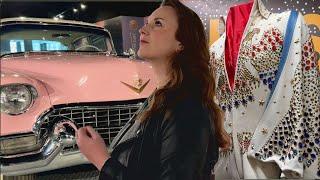 Elvis Presley's 90th BIRTHDAY * his  ICONIC jumpsuits & PINK Cadillac * Graceland's museums