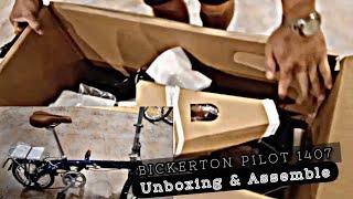 UNBOXING and ASSEMBLE - BICKERTON PILOT 1407 FOLDING BIKE | BICKERTON PILOT 1407