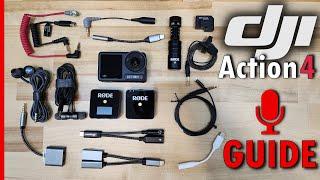 DJI Action 4 External Microphone Guide