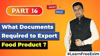 What Documents Required to Export Food Product..?? | by Paresh Solanki