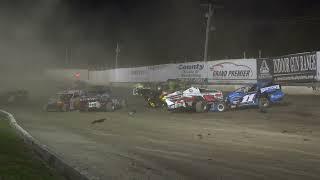 BIG CRASH + FLIPS - 2022 Big Block Modifieds @ Lebanon