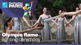  PARIS 2024: Olympic Flame Lighting Ceremony • FRANCE 24 English • FRANCE 24 English