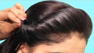 Very easy hairstyles for jean and top /Girls hairstyle//Hairstyle for long medium hair