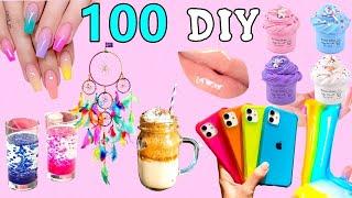 100 IDEAS– LAS IDEAS Y LOS PROYECTOS FÁCILES HACER EN 5 MINUTOS -DECORACIÓN DEL HOGAR, FUNDAS Y más