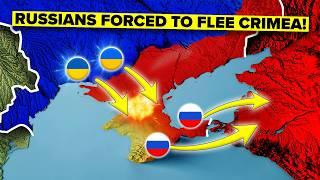 Russians FLEE Crimea As Ukraine Takes Revenge